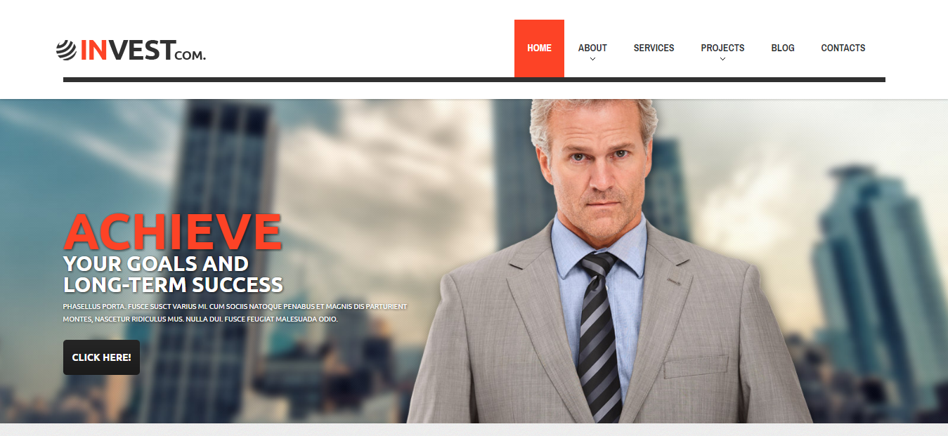 Invest Free And Premium Finance WordPress Theme