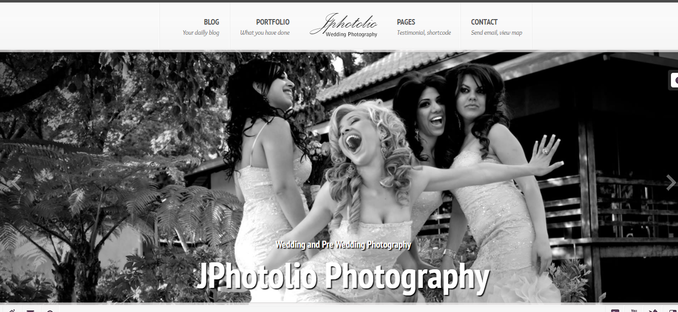 JPhotolio Free And Premium HTML5 WordPress Theme