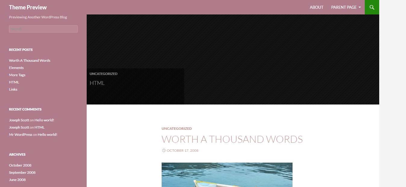 Madeini Free Feminine WordPress Theme