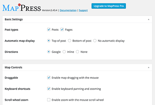 MapPress Easy Google Maps WordPress Google Maps Plugins