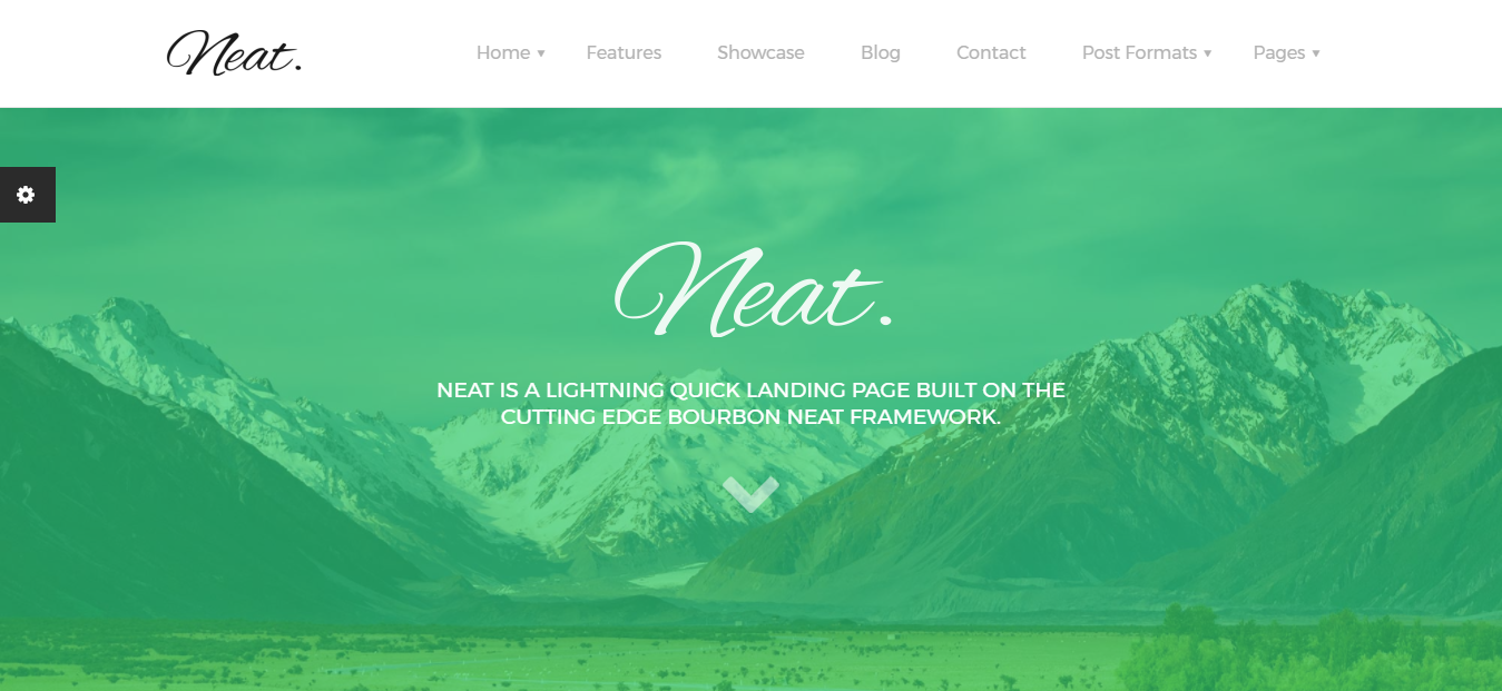 Neat Content Sharing WordPress Theme