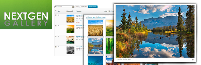 NextGEN Gallery WordPress Gallery Plugins