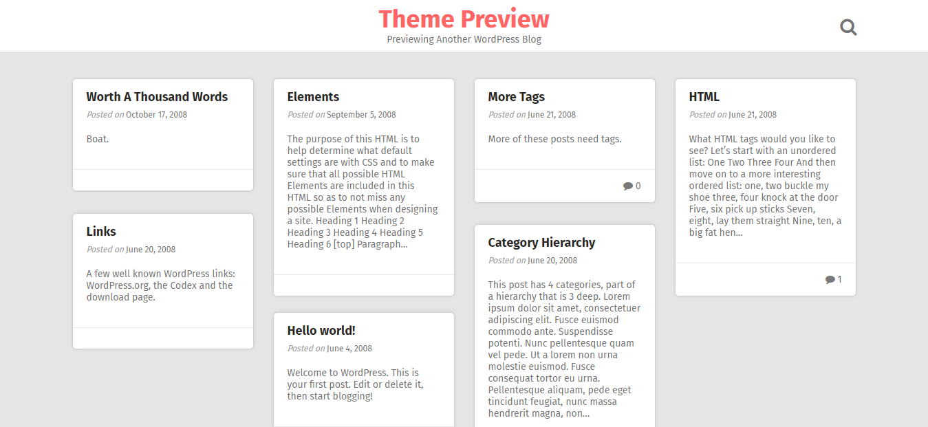 Pingraphy Pinterest WordPress Theme