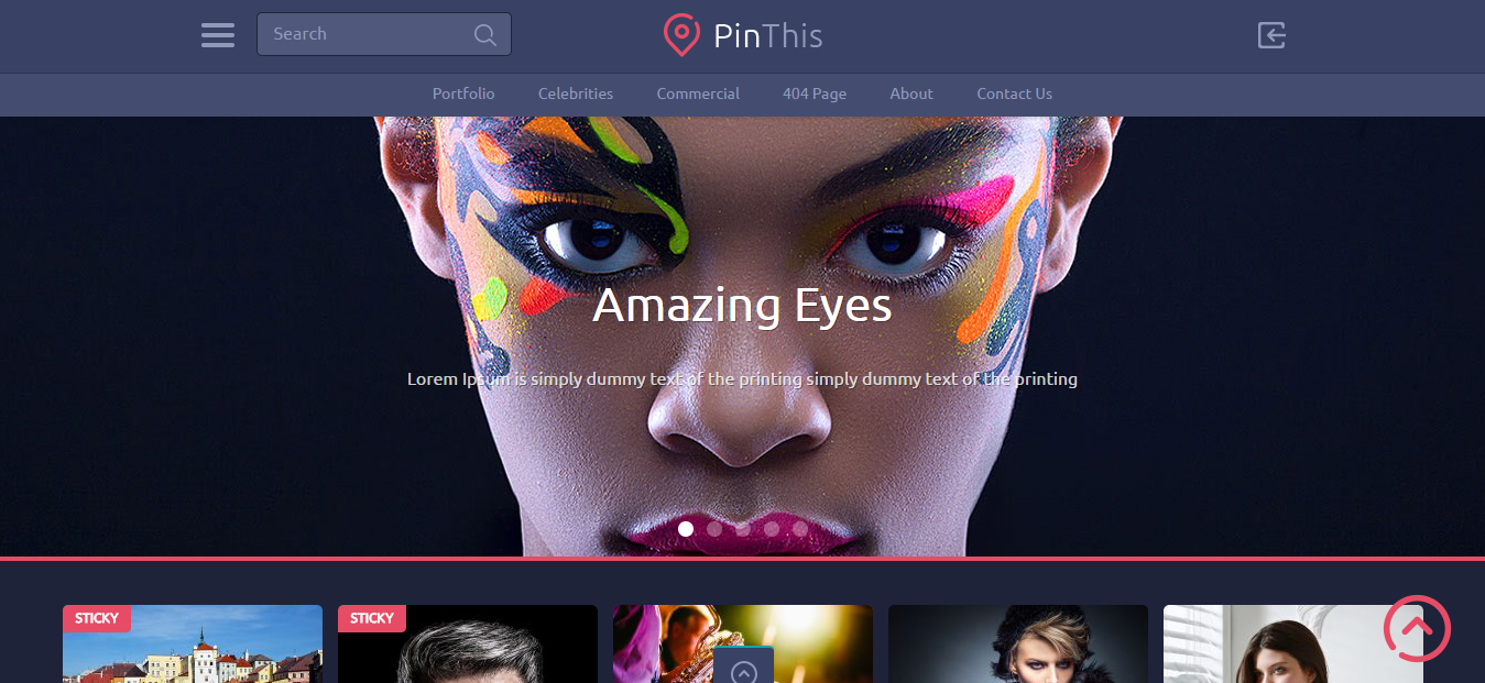 PinThis Pinterest WordPress Theme
