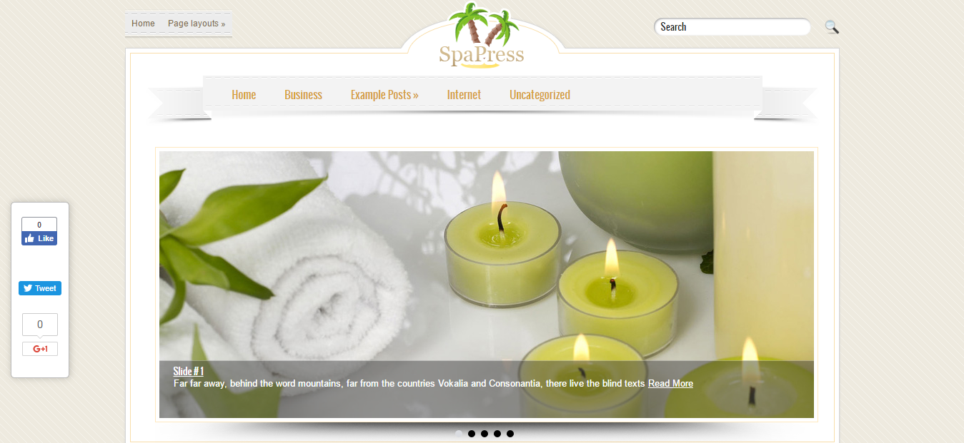 SpaPress Salon And Spa WordPress Theme