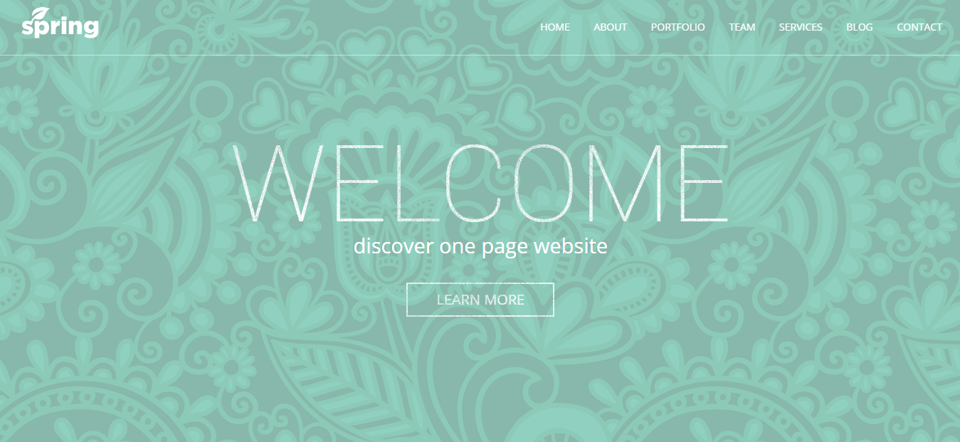 Spring Free Feminine WordPress Theme