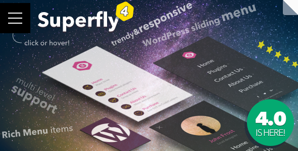 Superfly WordPress Mega Menu Plugins