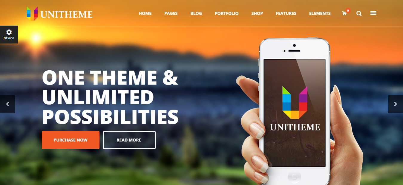 UniTheme Free And Premium Finance WordPress Theme